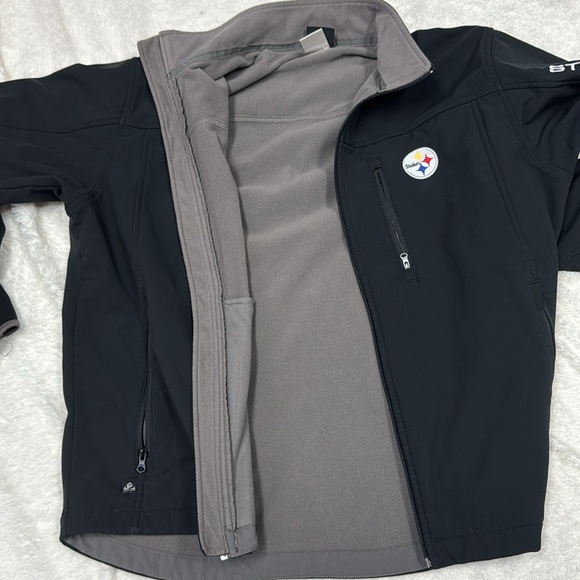 PITTSBURGH STEELERS SOFT SHELL JACKET L - Picture 7 of 7